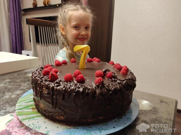 Рецепт: Торт "Красный бархат" - "Шоколадный бархат" вариация торта Красный бархат - это самый вкусный торт!